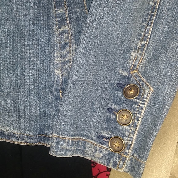 Rustic Denim Jacket - Picture 2 of 7